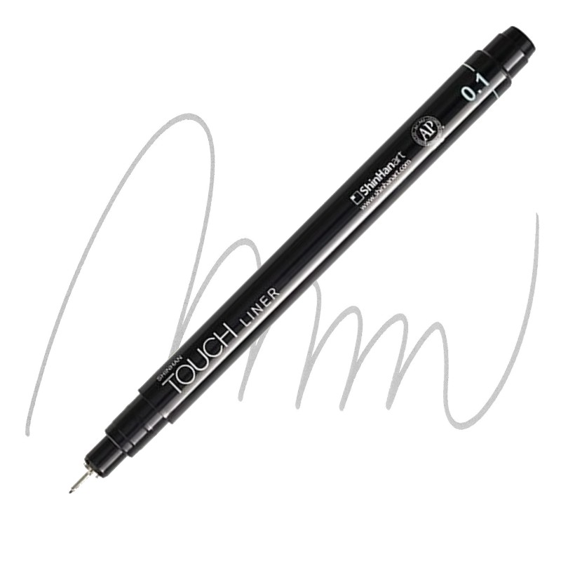 Technický liner TOUCH šedý 0,1mm