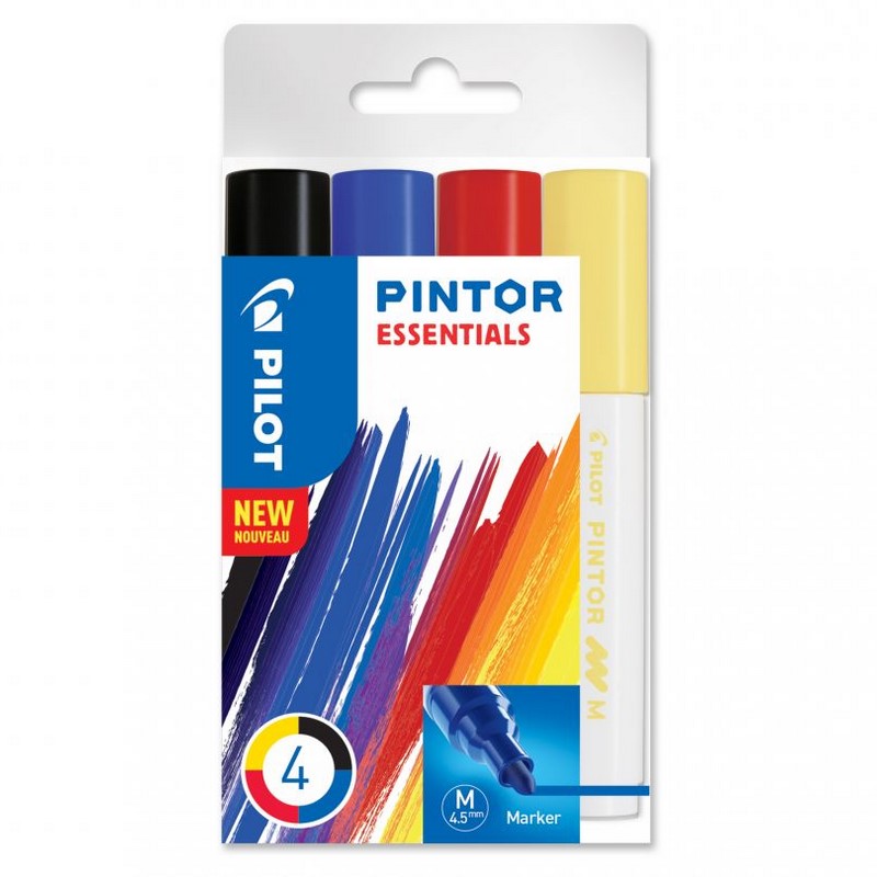 PILOT Pintor akrylová sada 4ks M, Essentials