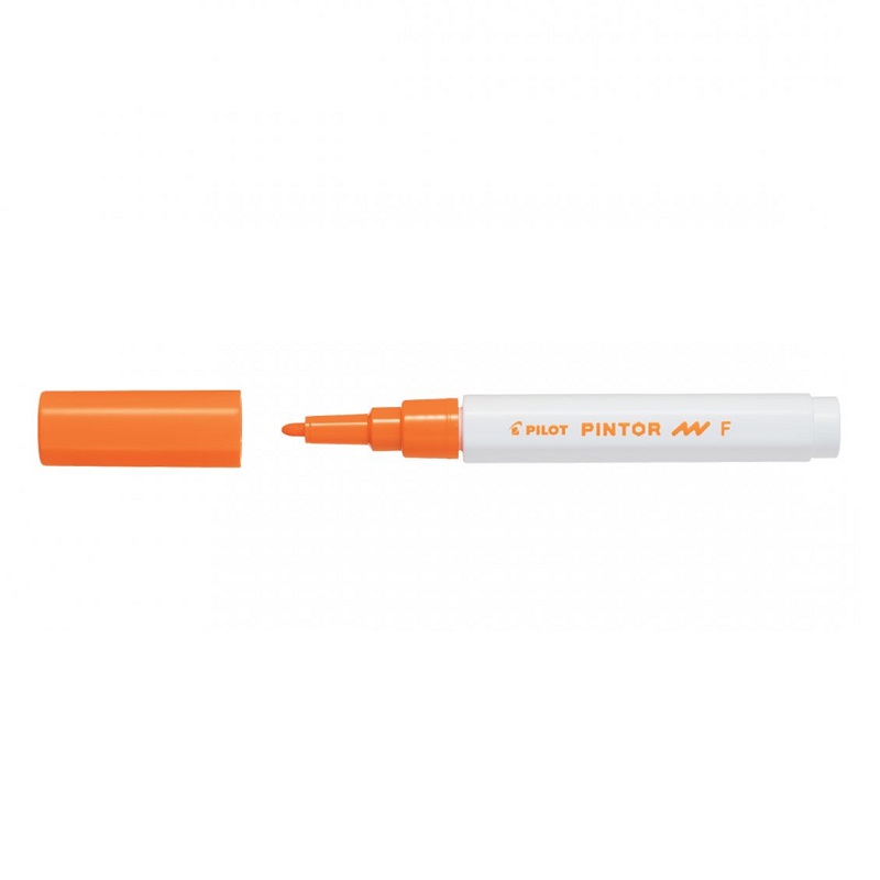 PILOT Pintor akrylový popisovač F, oranžový