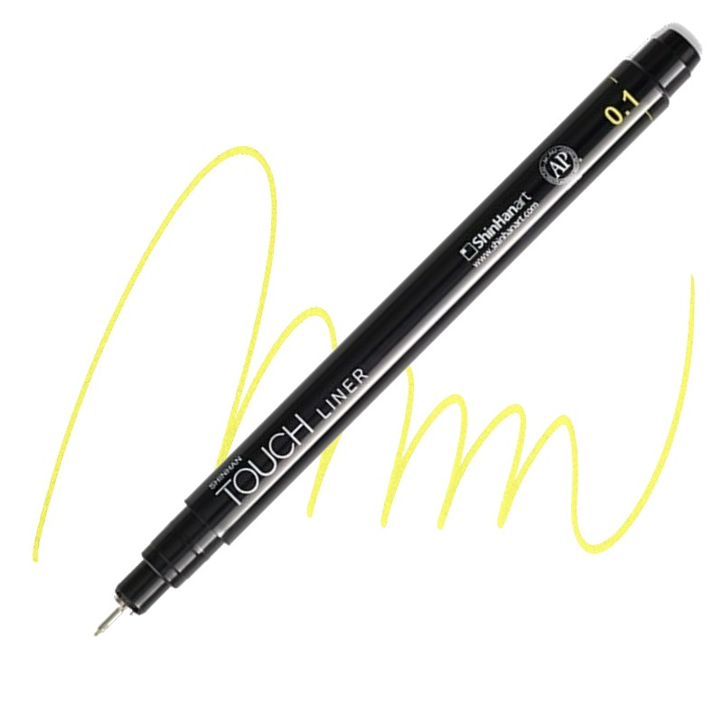 Technický liner TOUCH žlutý 0,1mm