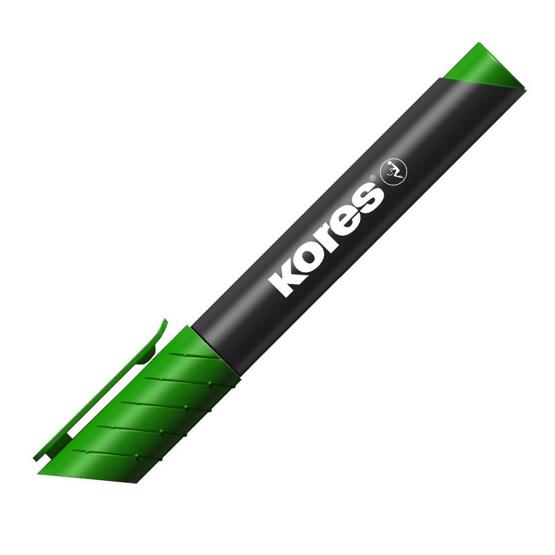 KORES permanentní K-Marker kulatý, zelený