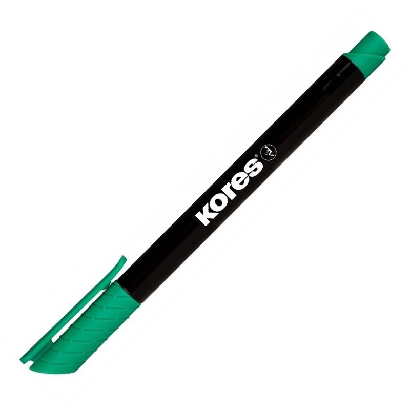 KORES permanentní K-Marker tenký, zelený