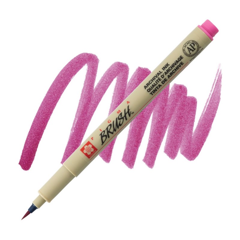 Sakura PIGMA MICRON BRUSH, růžová