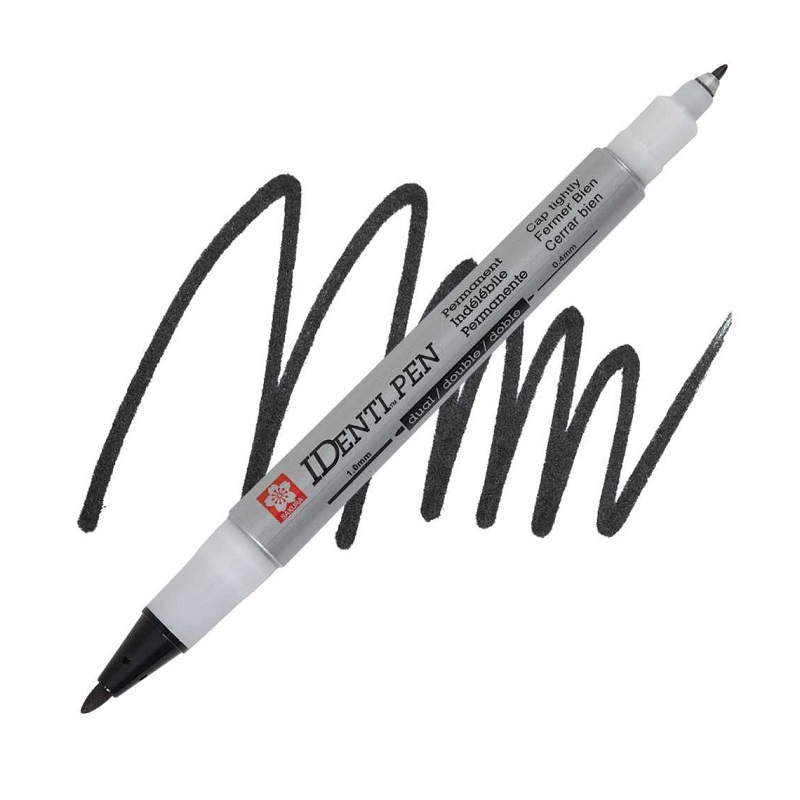 Sakura IDENTI PEN oboustranný, černý