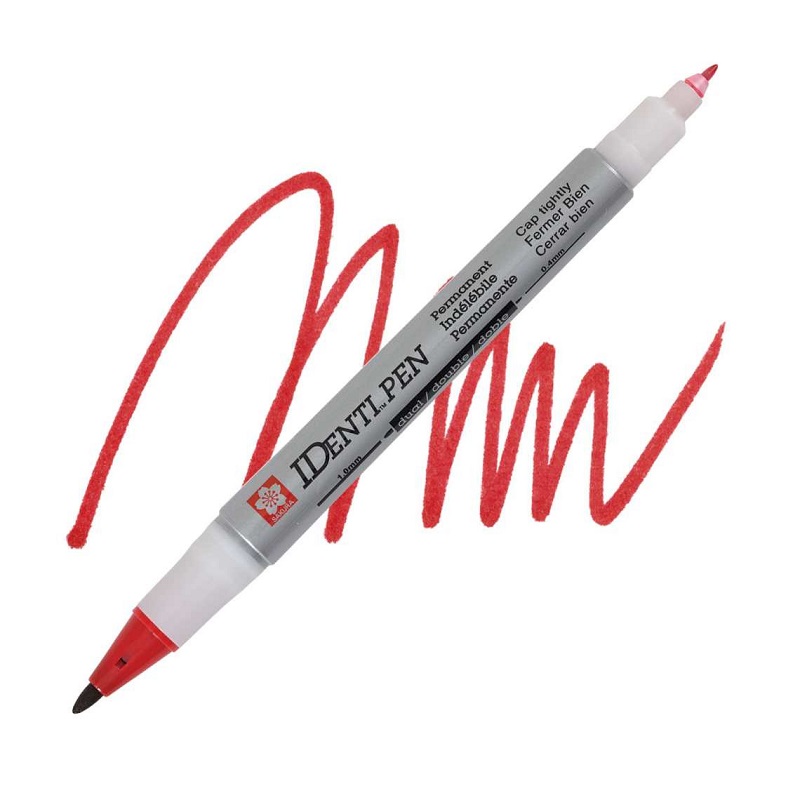 Sakura IDENTI PEN oboustranný, červený