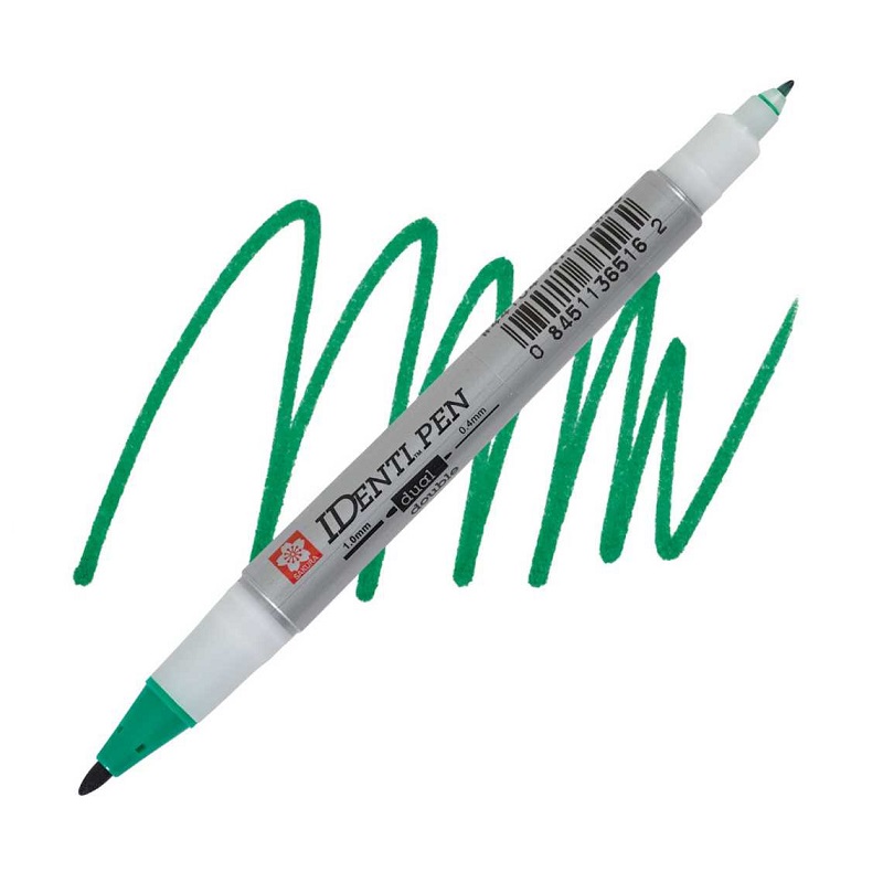 Sakura IDENTI PEN oboustranný, zelený