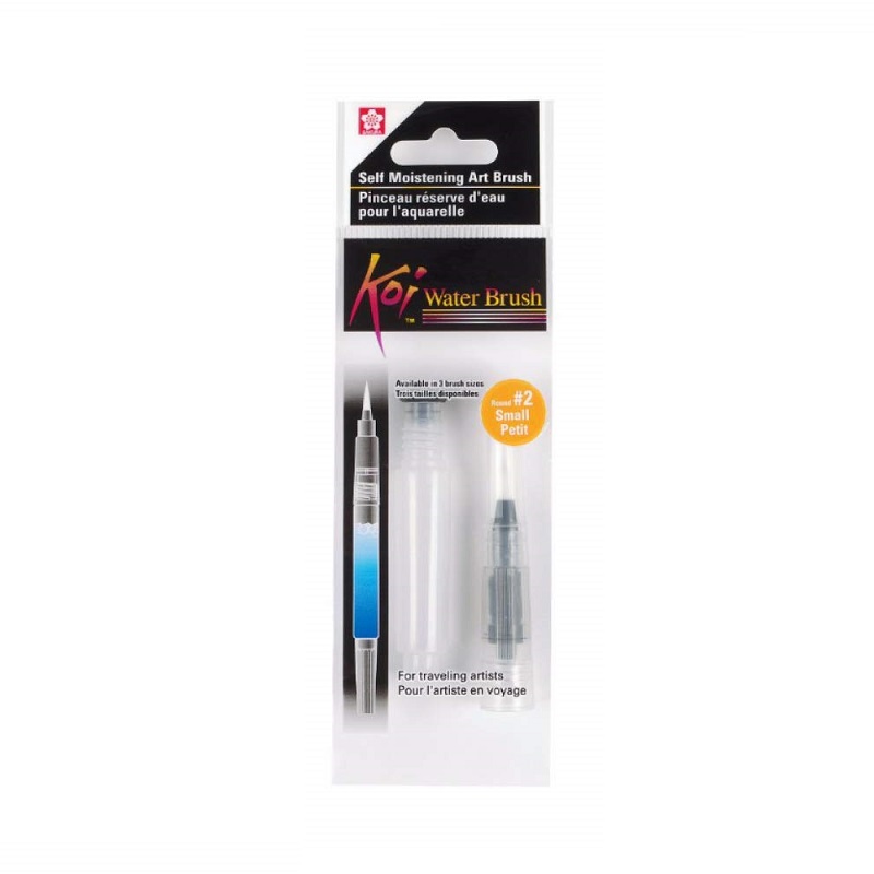 Štětec se zásobníkem na vodu Sakura KOI 4ml, tenký