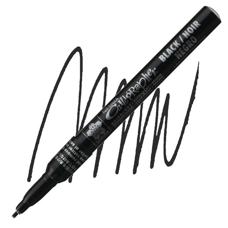 Laková fixa SAKURA Pen Touch CALLIGRAPHER 1,8mm, černá