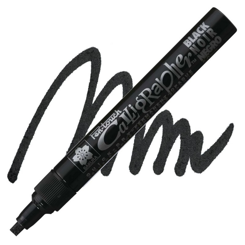 Laková fixa SAKURA Pen Touch CALLIGRAPHER 5mm, černá