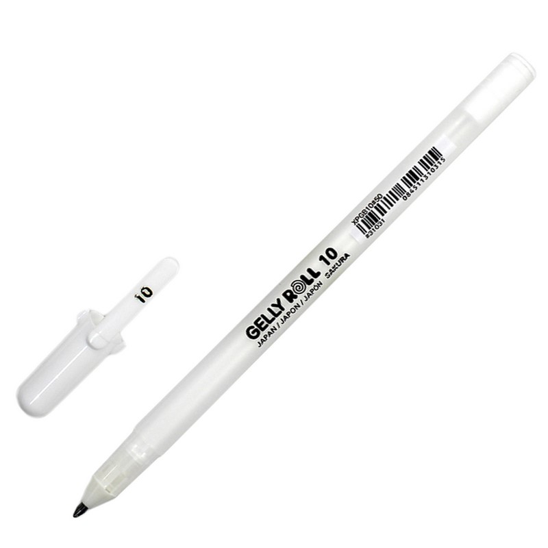 Sakura Gelly Roll BASIC 0,5mm, bílá