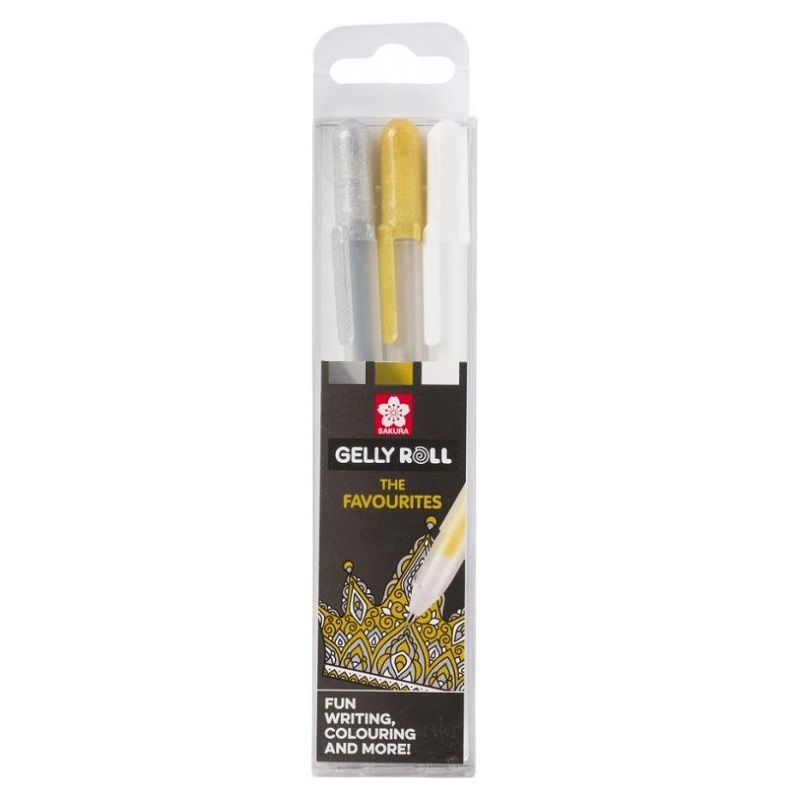 Sakura Gelly Roll FAVOURITES, set 3ks