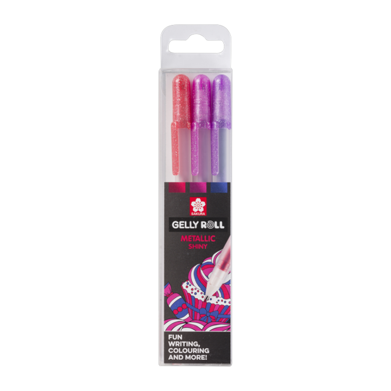 Sakura Gelly Roll METALLIC, set 3ks Sweets