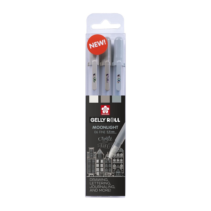 Sakura Gelly Roll MOONLIGHT, set 3ks Urban