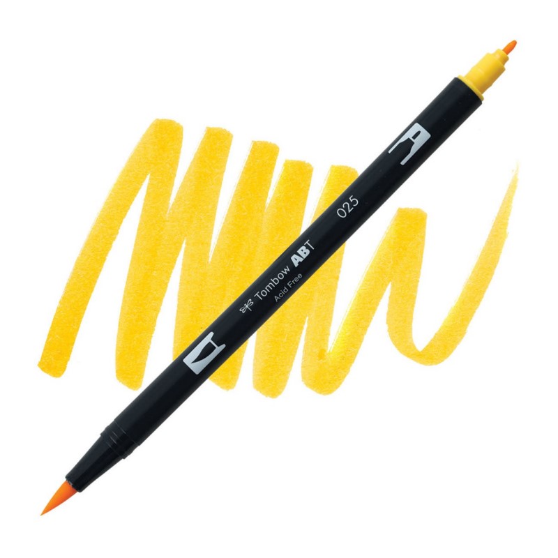 TOMBOW ABT akvarelový Dual Brush Pen, light orange 025