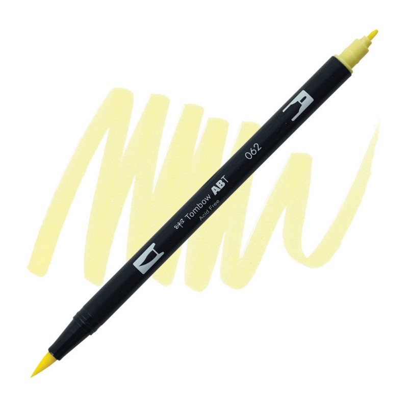 TOMBOW ABT akvarelový Dual Brush Pen, pale yellow 062
