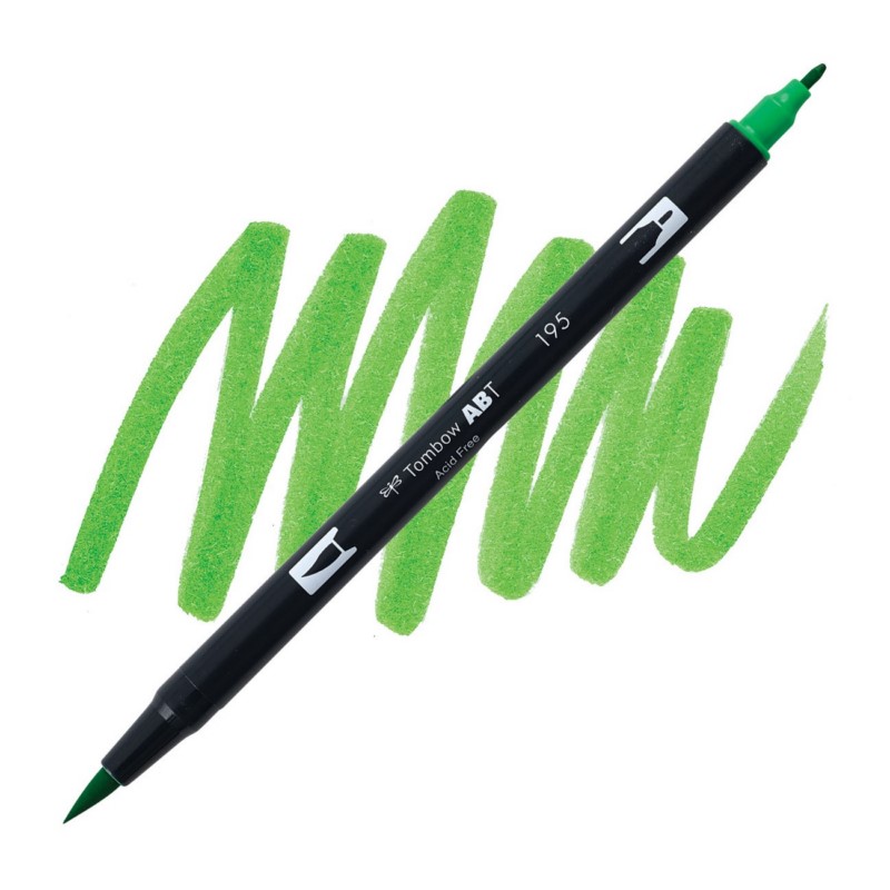 TOMBOW ABT akvarelový Dual Brush Pen, light green 195