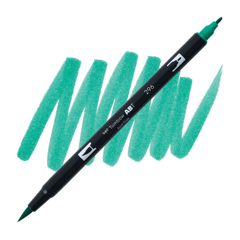 TOMBOW ABT akvarelový Dual Brush Pen, green 296