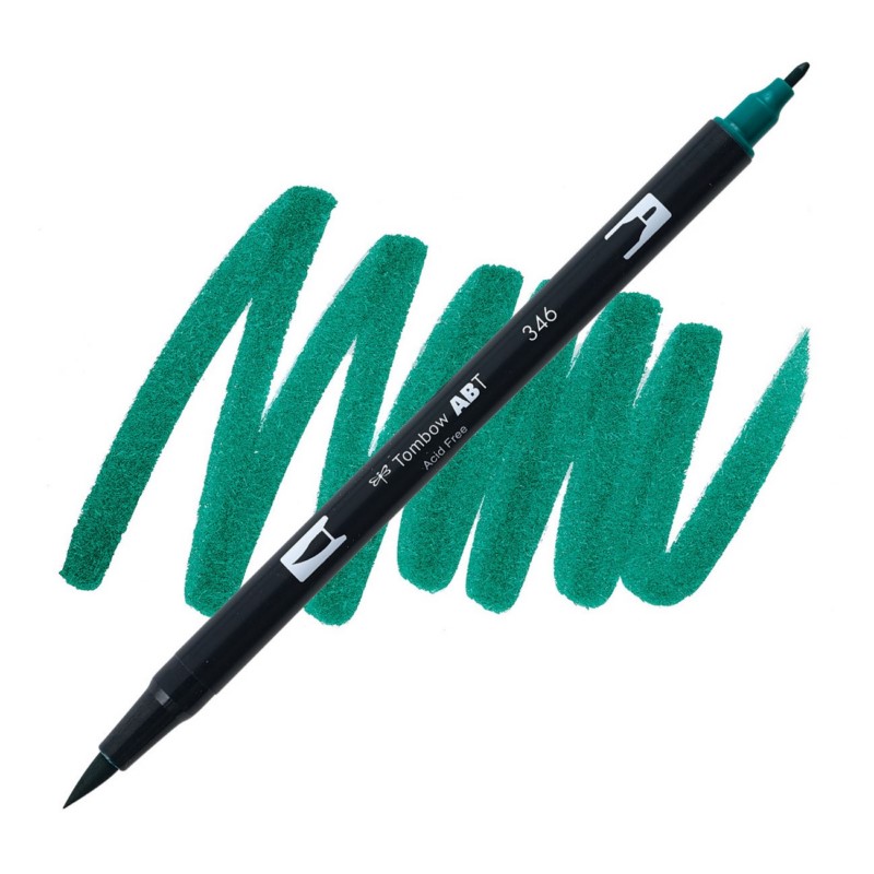 TOMBOW ABT akvarelový Dual Brush Pen, sea green 346