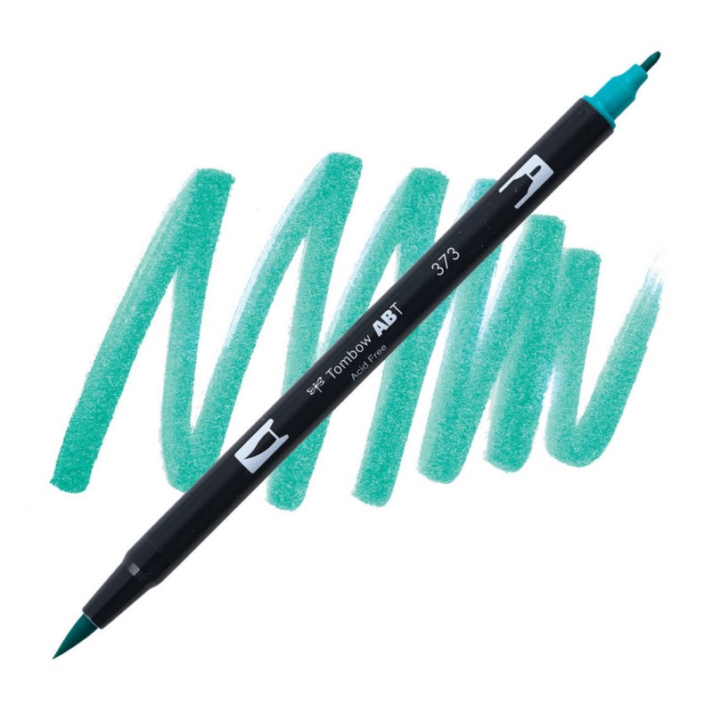 TOMBOW ABT akvarelový Dual Brush Pen, sea blue 373
