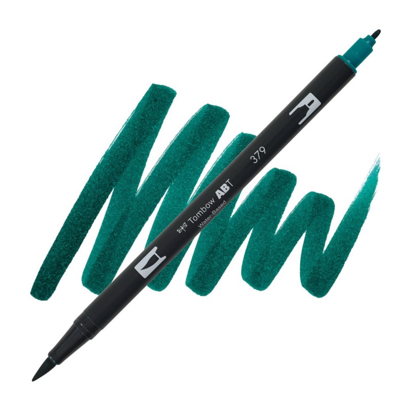 TOMBOW ABT akvarelový Dual Brush Pen, jade green 379