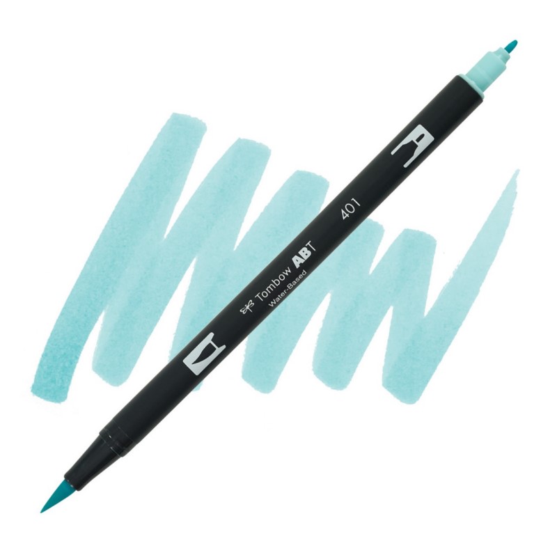 TOMBOW ABT akvarelový Dual Brush Pen, aqua 401