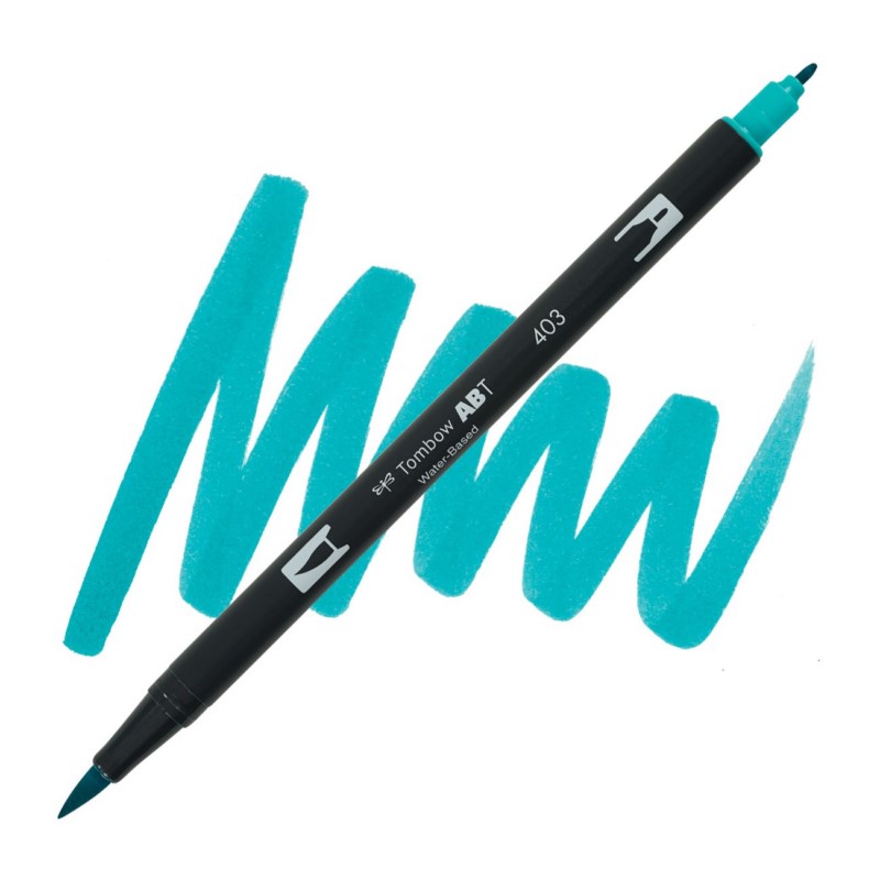 TOMBOW ABT akvarelový Dual Brush Pen, bright blue 403