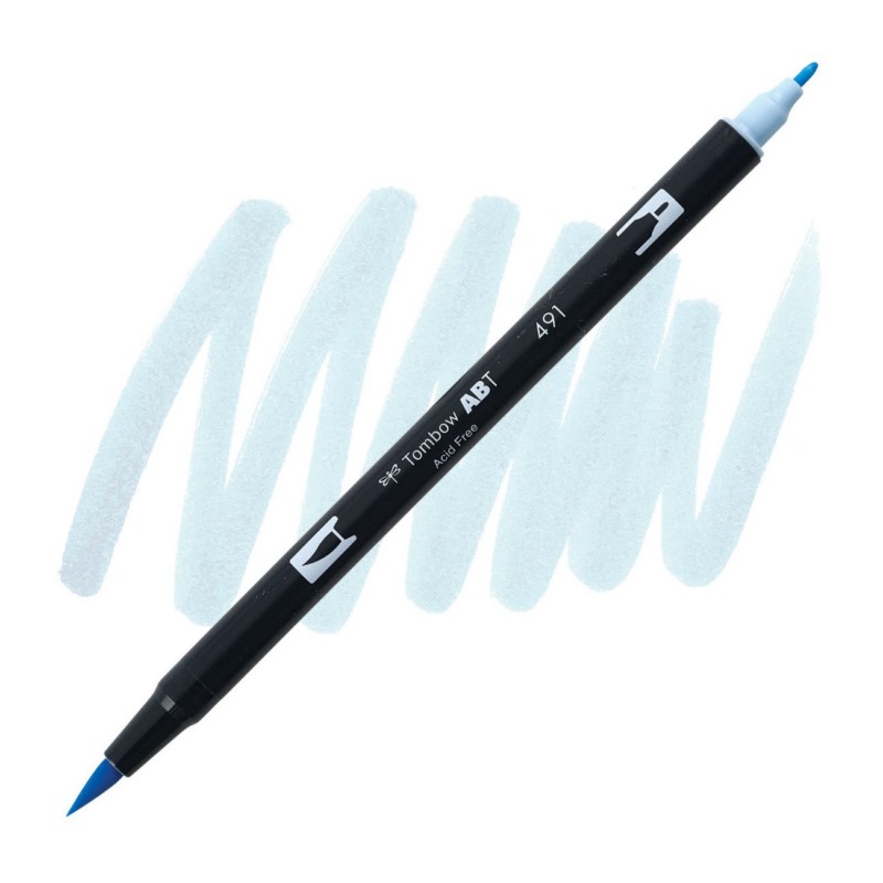 TOMBOW ABT akvarelový Dual Brush Pen, glacier blue 491