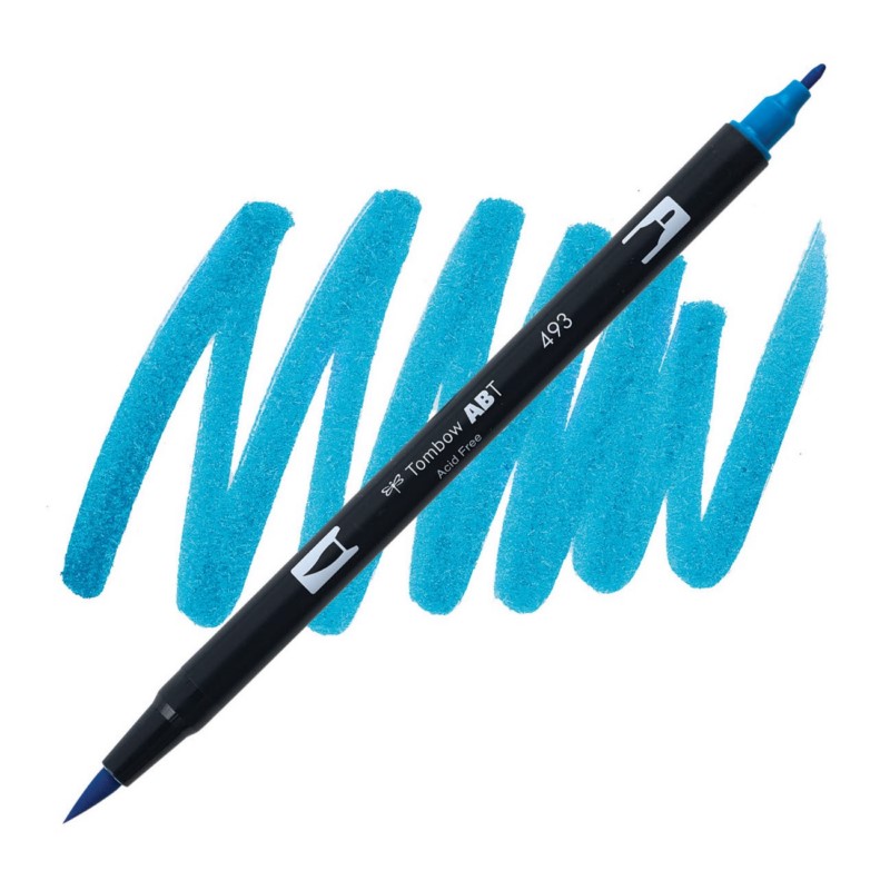 TOMBOW ABT akvarelový Dual Brush Pen, reflex blue 493