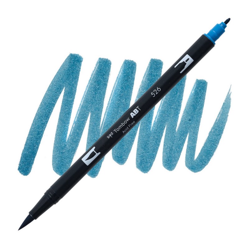 TOMBOW ABT akvarelový Dual Brush Pen, true blue 526