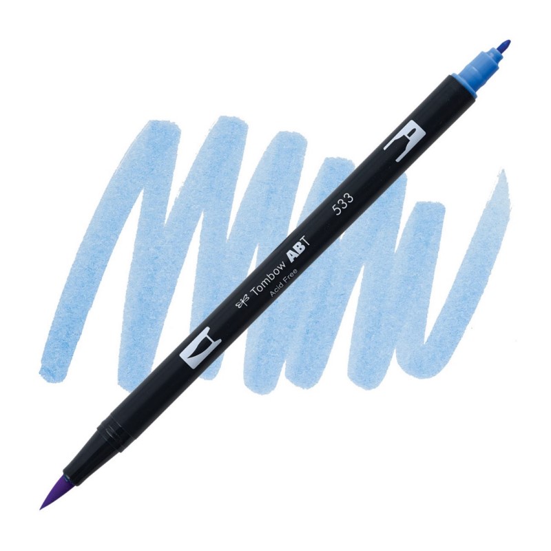 TOMBOW ABT akvarelový Dual Brush Pen, peacock blue 533