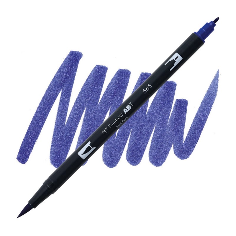 TOMBOW ABT akvarelový Dual Brush Pen, deep blue 565