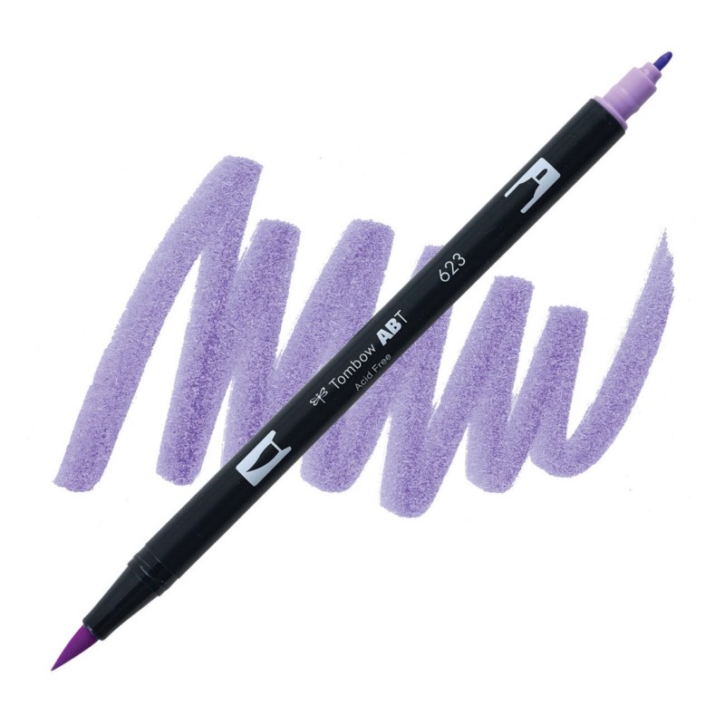 TOMBOW ABT akvarelový Dual Brush Pen, purple sage 623