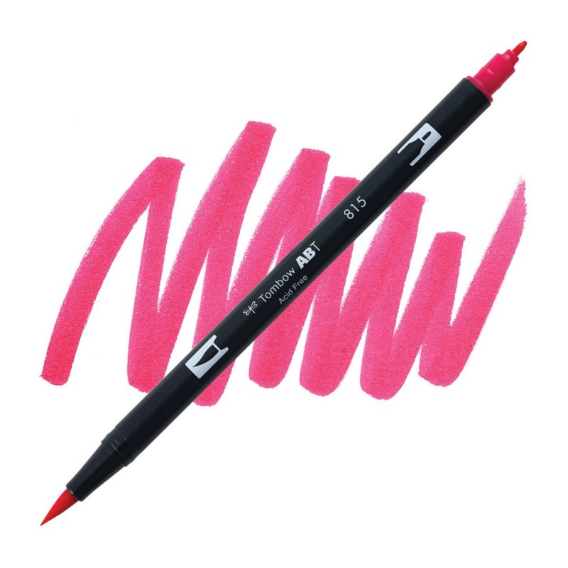 TOMBOW ABT akvarelový Dual Brush Pen, cherry 815