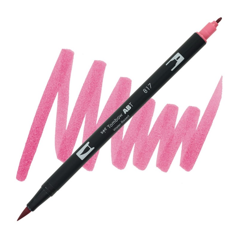 TOMBOW ABT akvarelový Dual Brush Pen, mauve 817