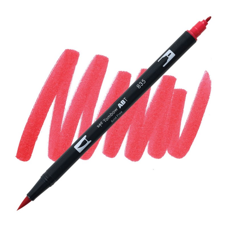 TOMBOW ABT akvarelový Dual Brush Pen, persimmon 835