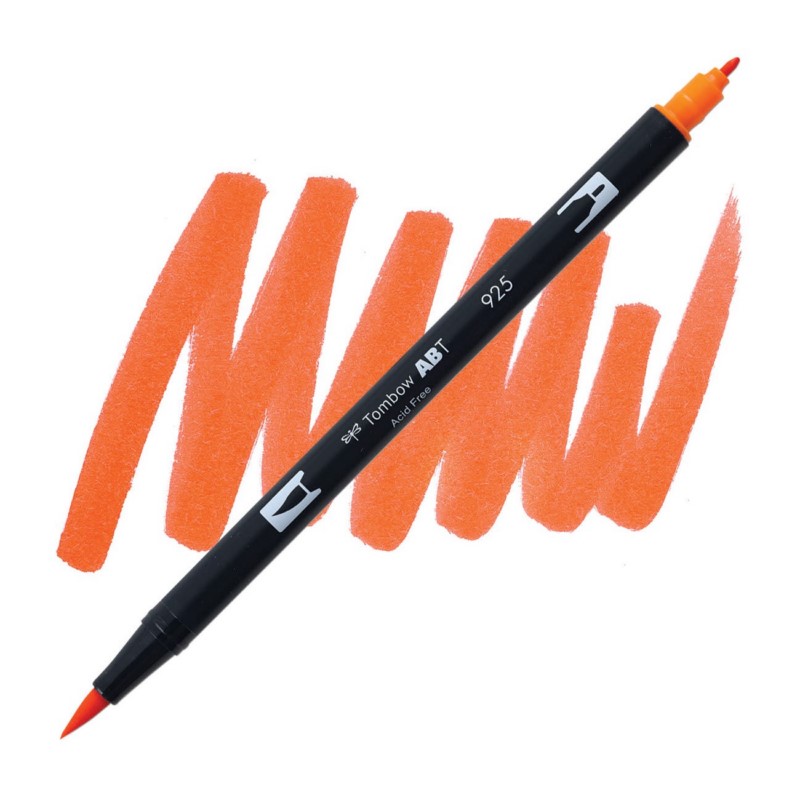TOMBOW ABT akvarelový Dual Brush Pen, scarlet 925
