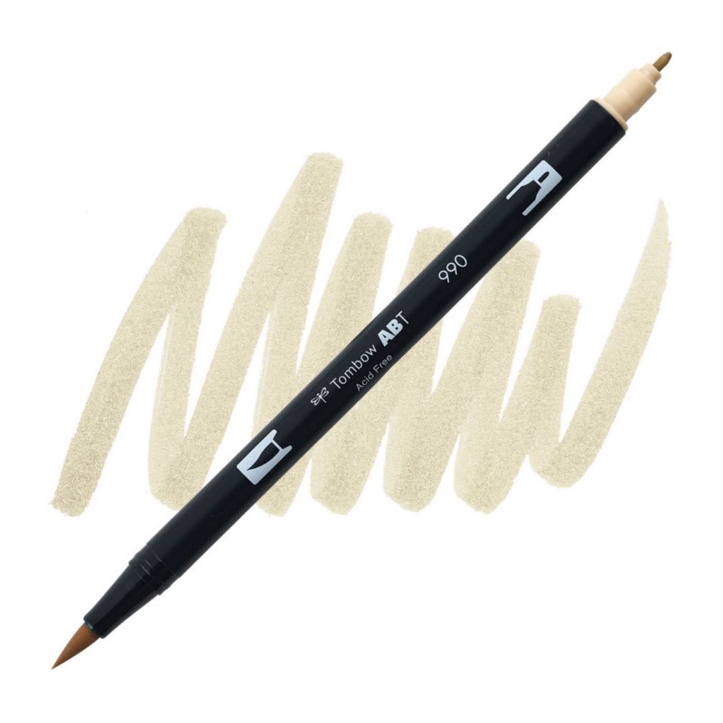 TOMBOW ABT akvarelový Dual Brush Pen, light sand 990