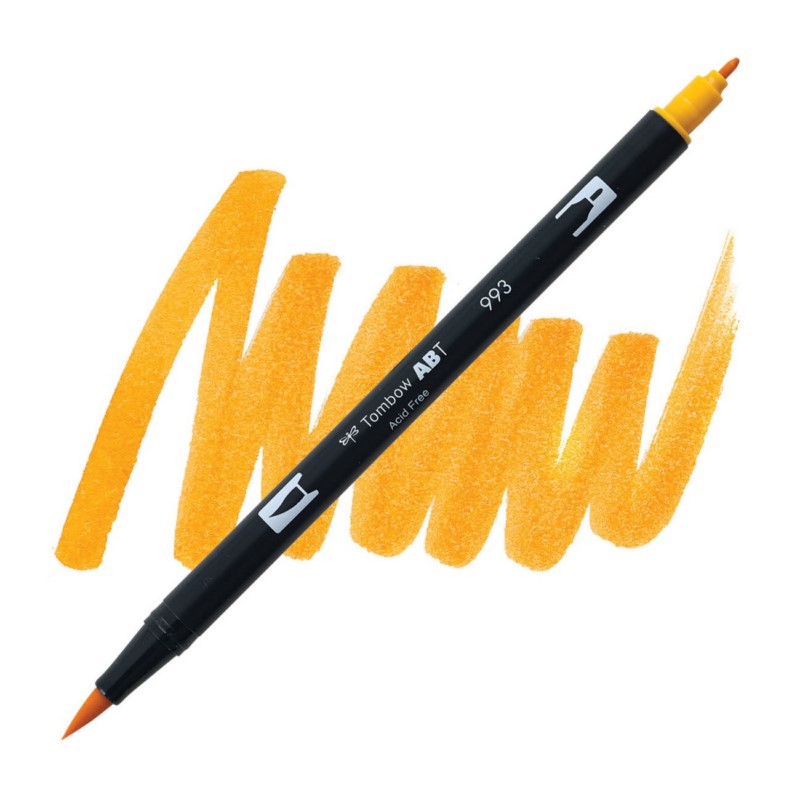 TOMBOW ABT akvarelový Dual Brush Pen, chrome orange 993