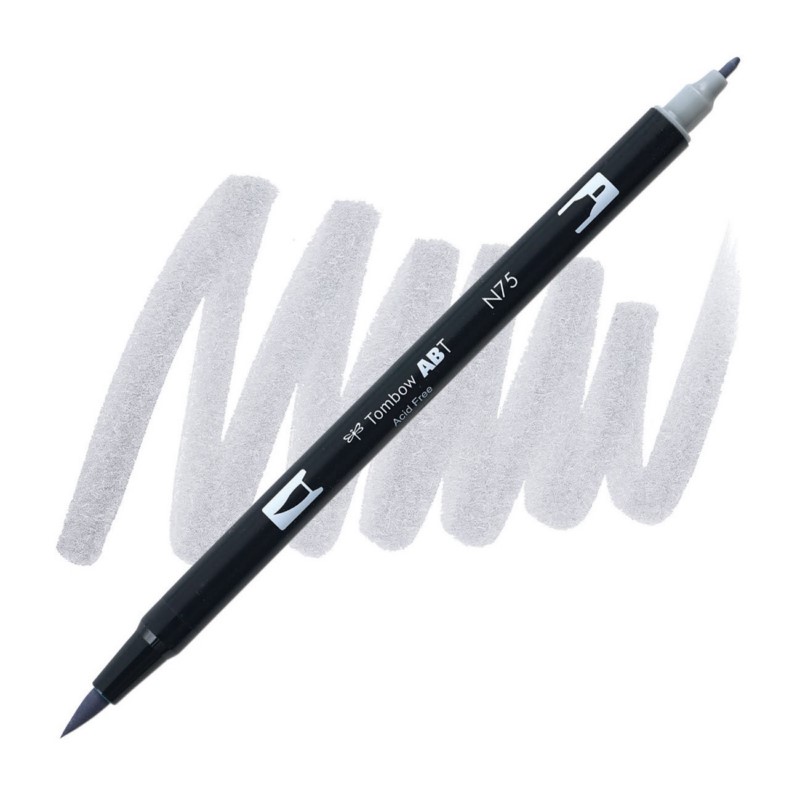 TOMBOW ABT akvarelový Dual Brush Pen, cool grey 3 N75