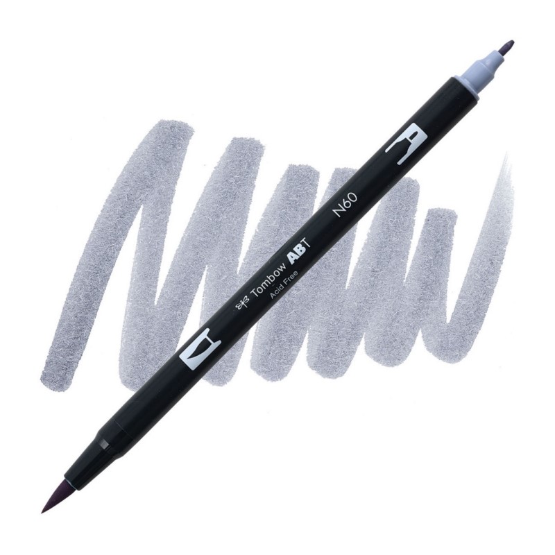 TOMBOW ABT akvarelový Dual Brush Pen, cool grey 6 N60
