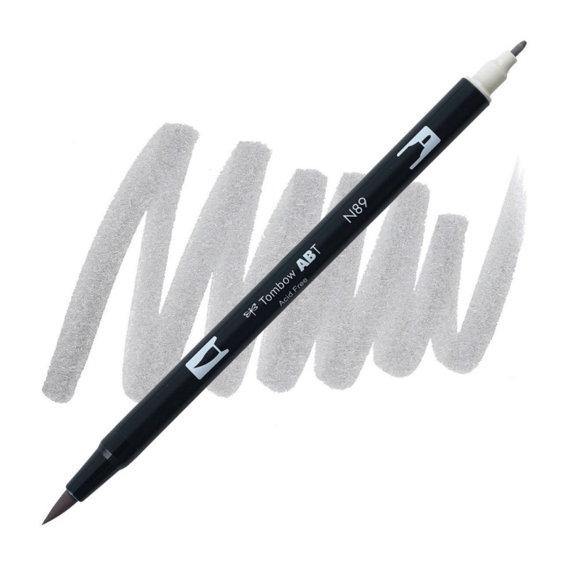 TOMBOW ABT akvarelový Dual Brush Pen, warm grey 1 N89