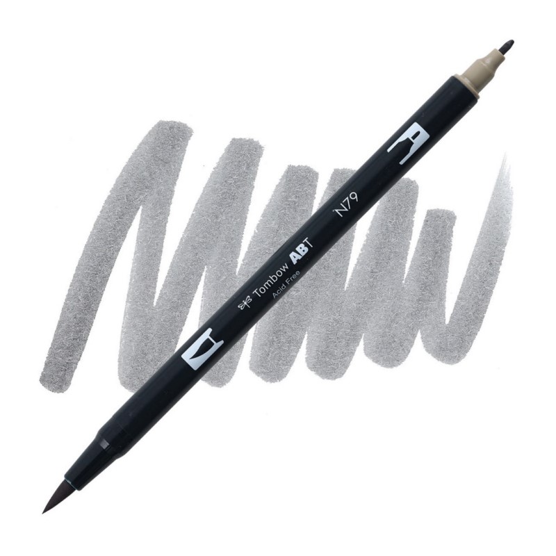 TOMBOW ABT akvarelový Dual Brush Pen, warm grey 2 N79
