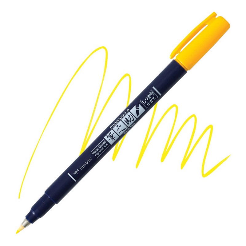 TOMBOW Fudenosuke, žlutý