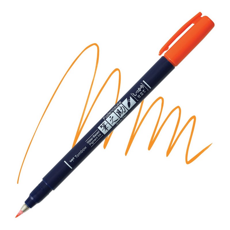 TOMBOW Fudenosuke, oranžový