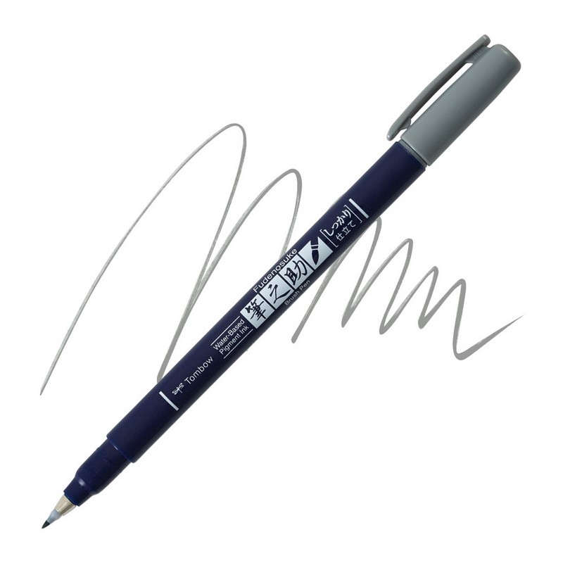 TOMBOW Fudenosuke, šedý