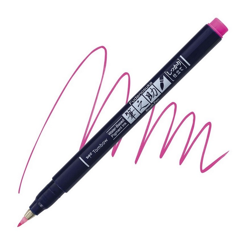 TOMBOW Fudenosuke, NEON růžový