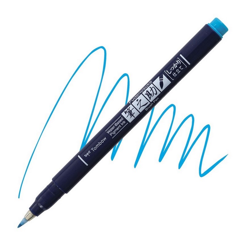 TOMBOW Fudenosuke, NEON modrý