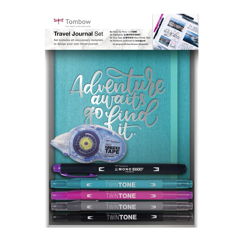 TOMBOW Travel Journal Set, 7ks