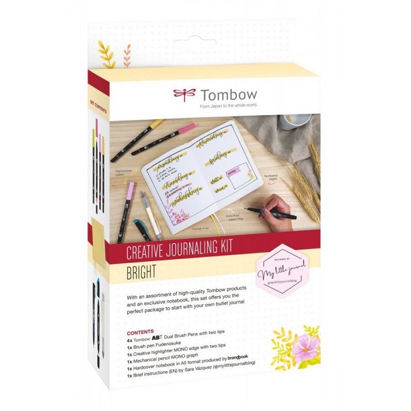 TOMBOW Creative Journaling Set, 8ks Bright