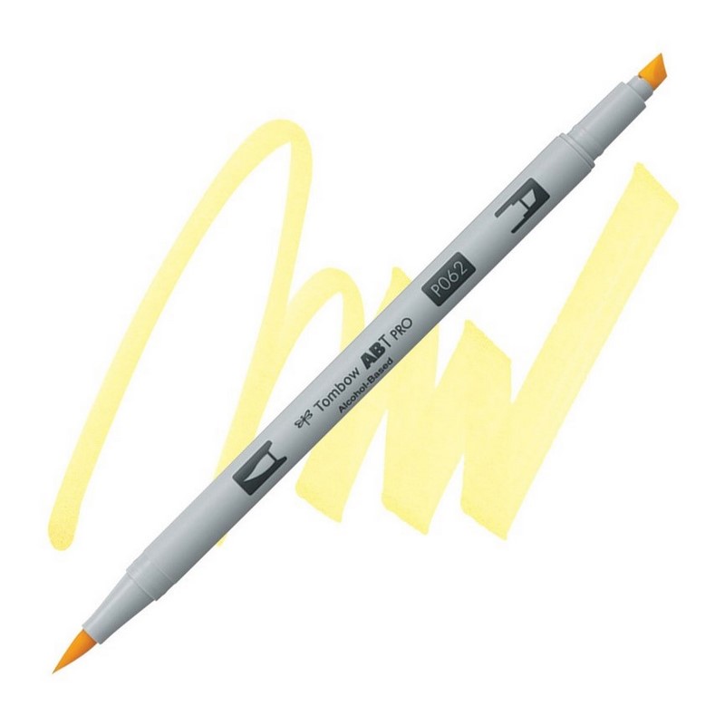 TOMBOW ABT PRO lihový Dual Brush Pen, pale yellow 062
